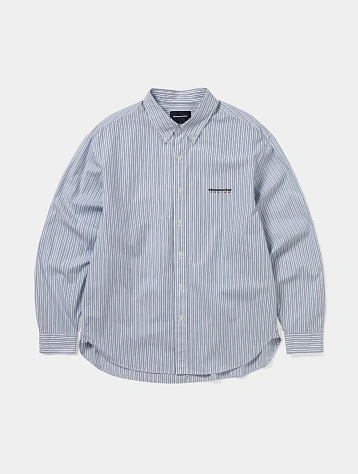 Рубашка thisisneverthat DSN Striped Shirt White