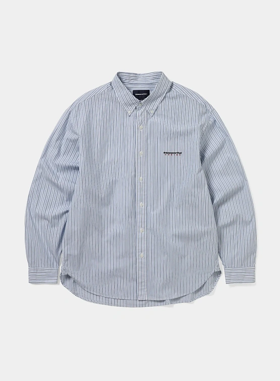 Рубашка thisisneverthat DSN Striped Shirt White