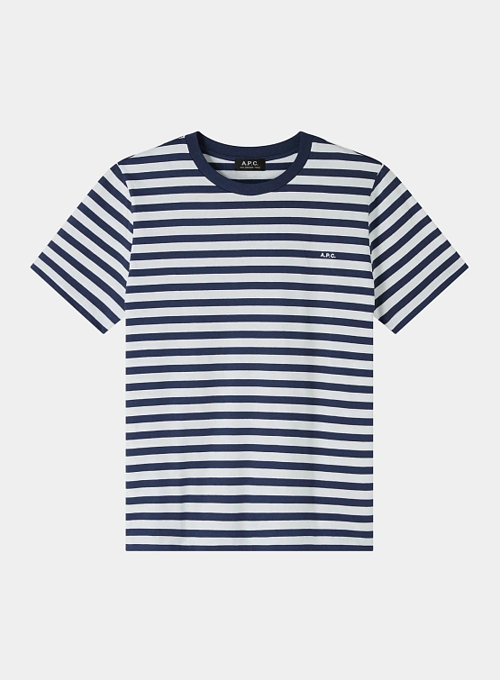Футболка A.P.C. Standard Brodé T-Shirt Dark Navy