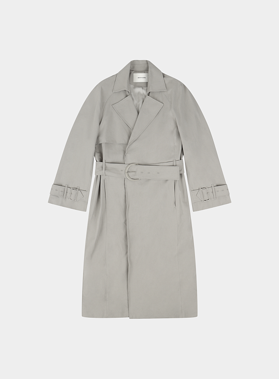 Тренч entire studios Goodman Trench Light Grey
