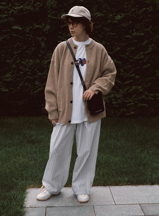 Кардиган FrizmWORKS Heavy Wool Round Oatmeal