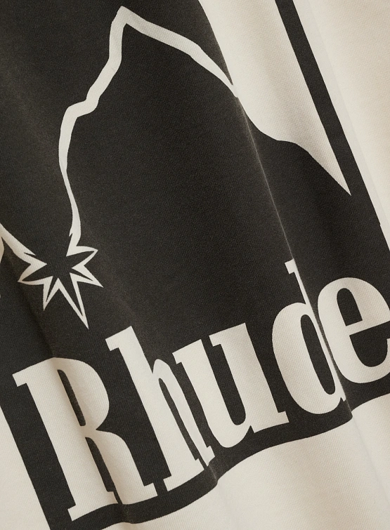 Футболка RHUDE Moonlight Badge Vtg White
