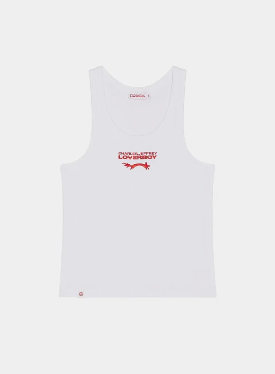 Майка Charles Jeffrey Loverboy Logo Tank White