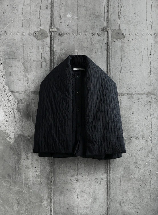 Женский пуховик EPINGLER Muffle Padding Pleats Black