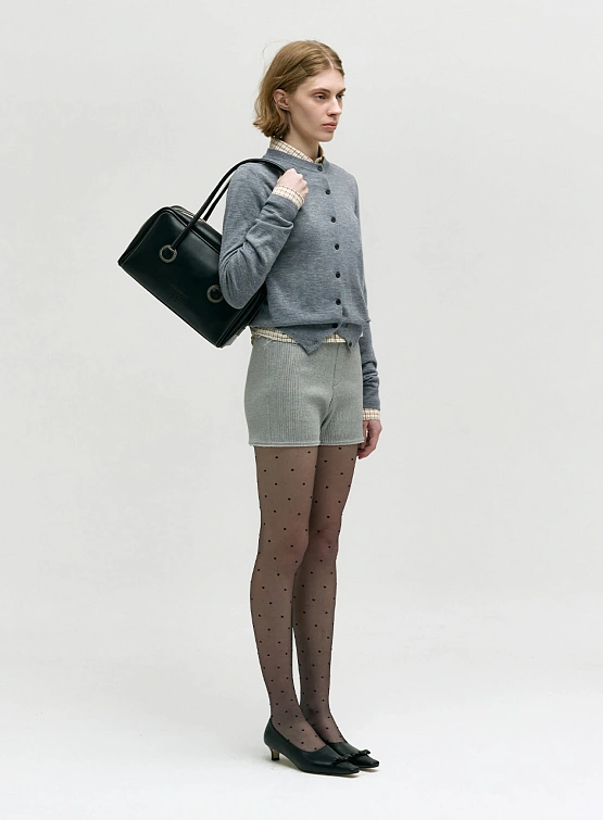 Женская сумка MARGESHERWOOD Soft Boston Black Plain