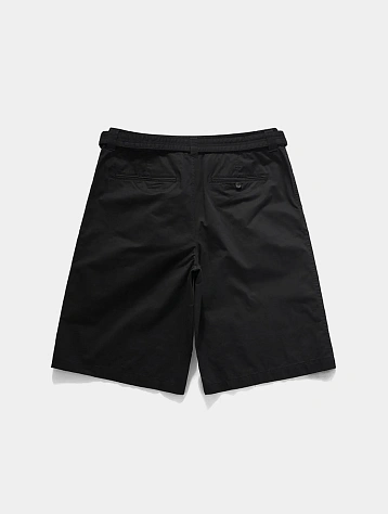 Шорты UNAFFECTED Belted One Tuck Black