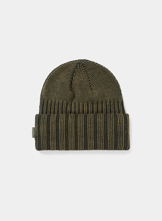 Шапка thisisneverthat Bleached Beanie Olive