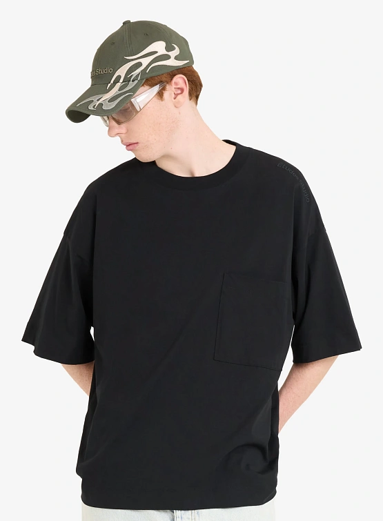 Футболка Études Oversize Pocket Black