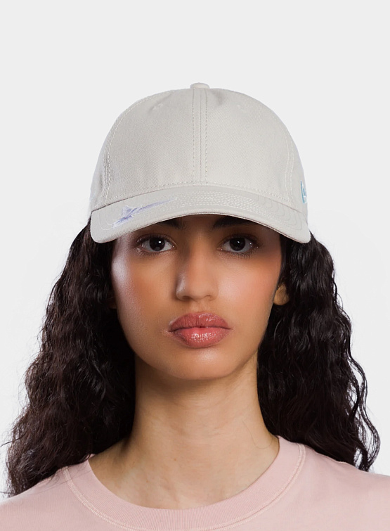 Кепка 3.PARADIS New Era 9TWENTY Cap Dove Brim Ivory
