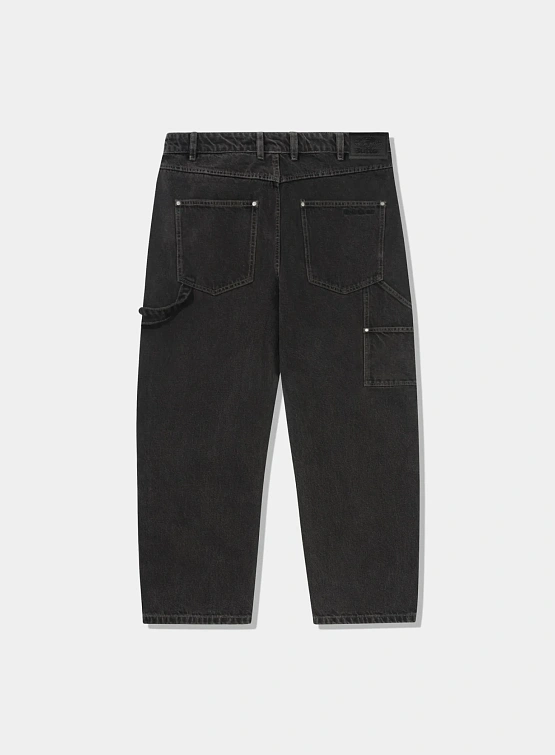 Джинсы Butter Goods Davide Double Knee Jeans Washed Black