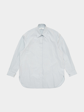 Женская рубашка AMOMENTO Oversized Shirt Light Blue