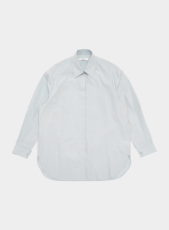 Женская рубашка AMOMENTO Oversized Shirt Light Blue