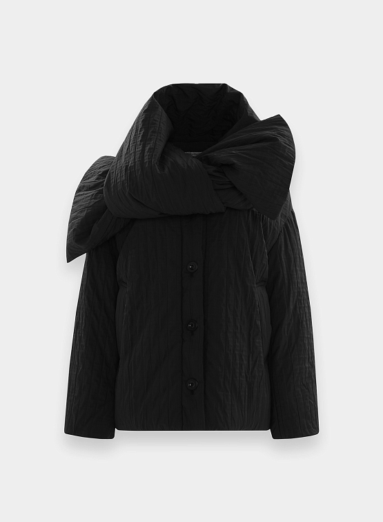 Женский пуховик EPINGLER Muffle Padding Pleats Black