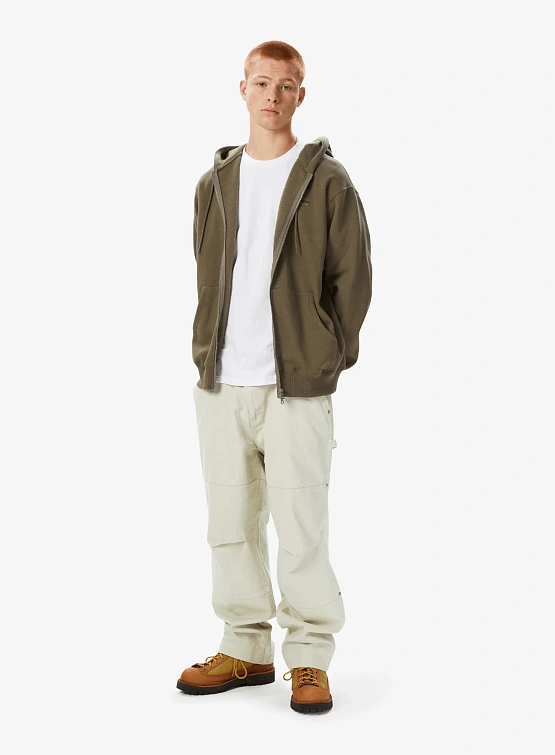 Зип-худи thisisneverthat DSN-Logo Zip Up Brown