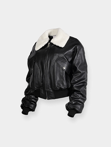 Женская кожаная куртка System Detachable Padded Jumper