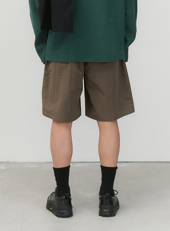 Шорты AMOMENTO Ripstop Fatigue Shorts Brown