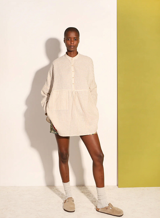 Женская рубашка LF Markey Clay Shirt Almond Stripe