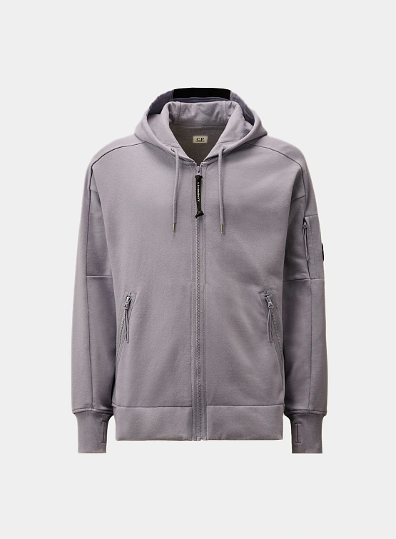 Зип-худи C.P. Company Diagonal Raised Fleece Lavander Violet