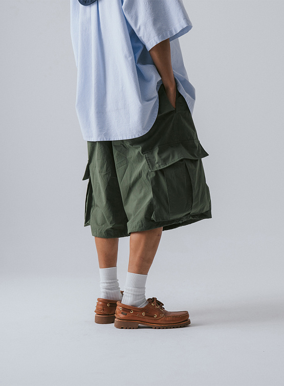 Шорты ANGLAN Field Wide Cargo Half Pants Khaki