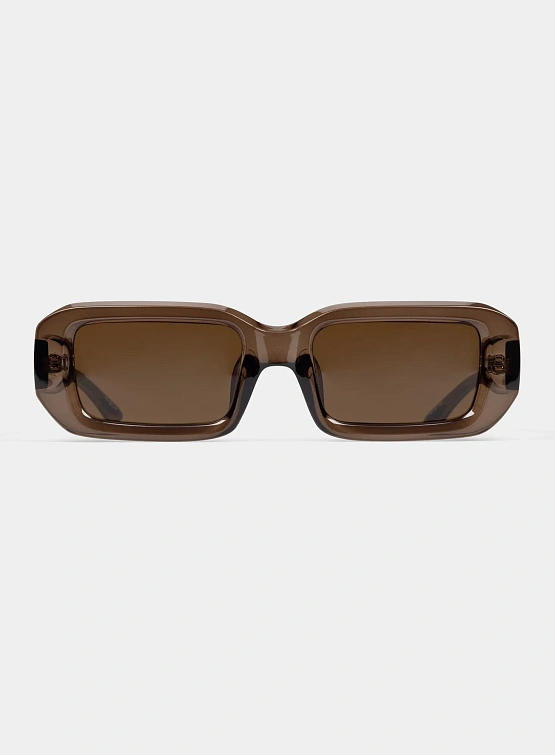 Очки NO PROBLEMO x LE SPECS Blackpool Cocoa/Brown Mono