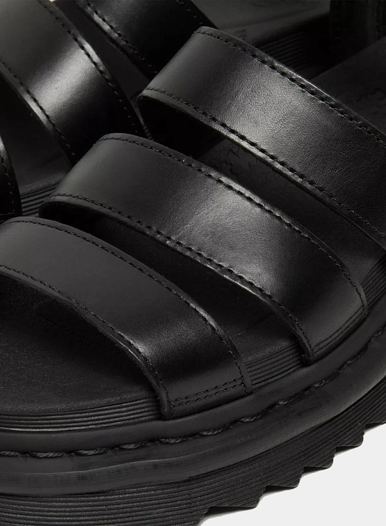 Сандалии Dr. Martens Blaire Brando Leather Black