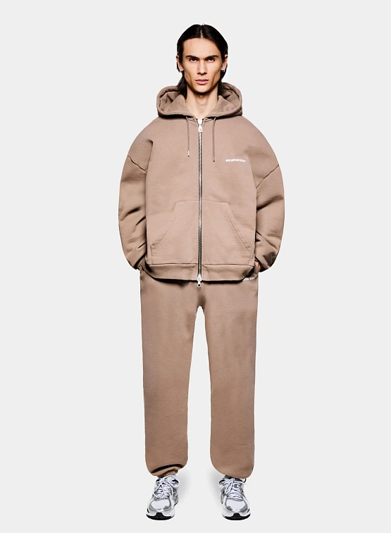 Зип-худи MKI MIYUKI ZOKU Uniform Zip Hoody Mushroom