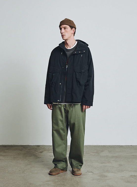 Парка Uniform Bridge Pocket Hooded Parka Black