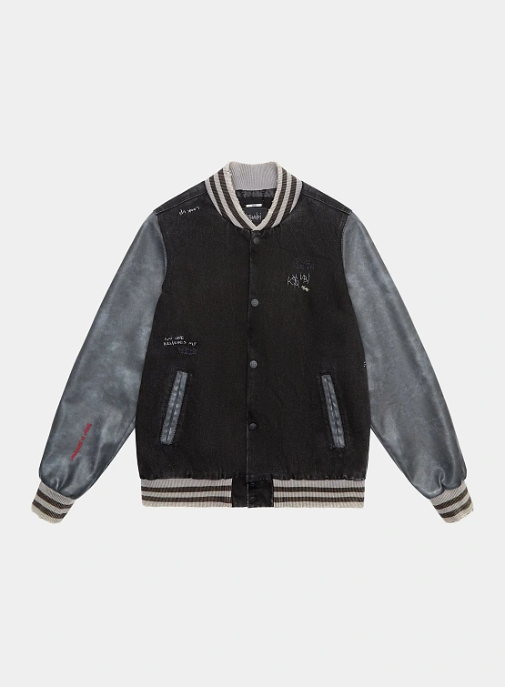 Бомбер Ksubi Skribed King Jacket Black