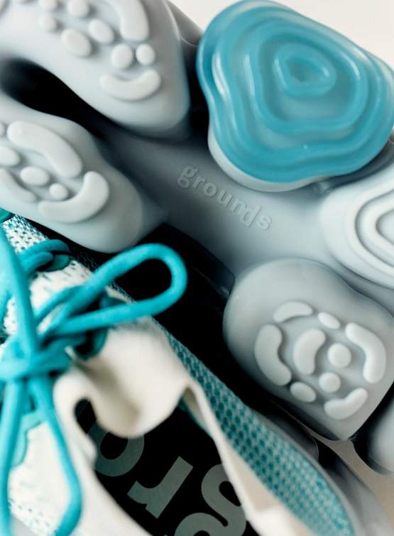 Кроссовки GROUNDS Moopie El White Light Blue