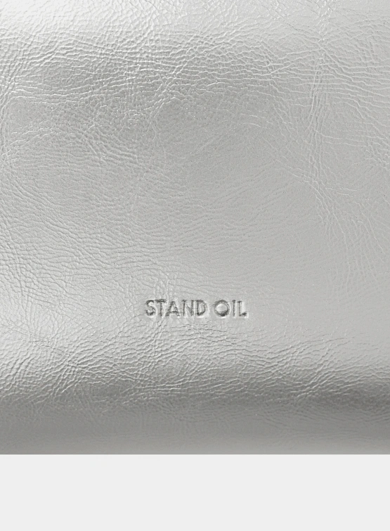 Женская сумка STAND OIL Plump Bag Silver