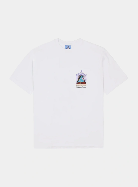 Футболка KidSuper Cirque Du Soleil Flag Tee White