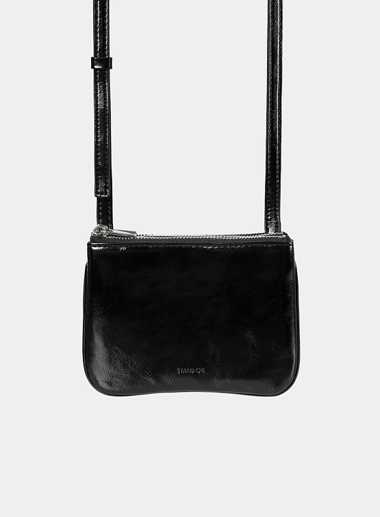 Женская сумка STAND OIL Cookie Accordion Black