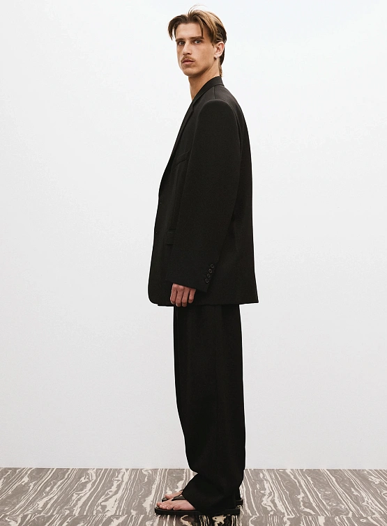 Пиджак Recto Oversize Single Breasted Wool Black