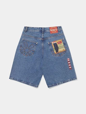 Шорты PIET Brand New Washed Denim