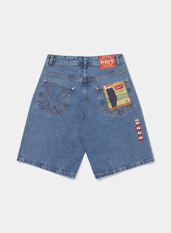 Шорты PIET Brand New Washed Denim