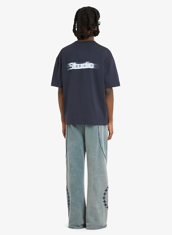 Футболка Études Relax Tee Études Blur Navy