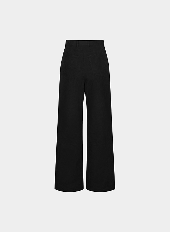 Женские брюки Han Kjøbenhavn Coated Trousers Black