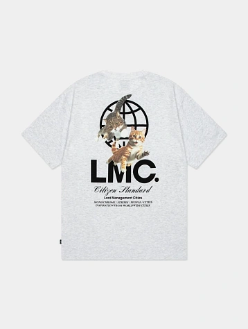 Футболка LMC Flying Cats Tee Light Heather Grey