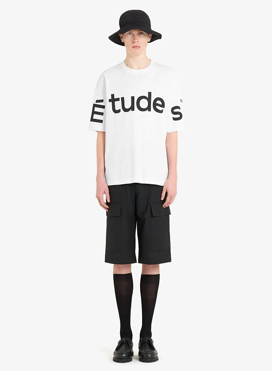 Футболка Études Relax T-shirt Big Études White