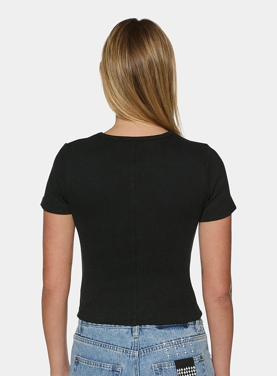 Женская Футболка Ksubi Arise Ss Tee Black