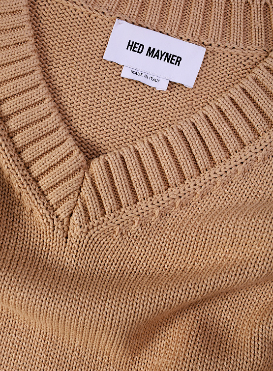 Жилет Hed Mayner Gilet Stone Washed Medium Beige