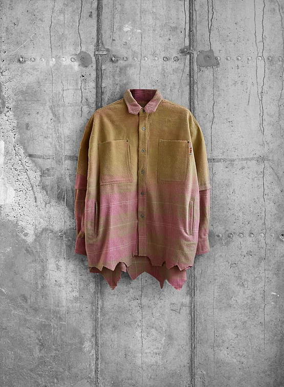 Рубашка PDF Raf Plaid Pink