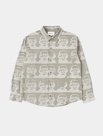 Рубашка Heresy Stone Head Shirt Green