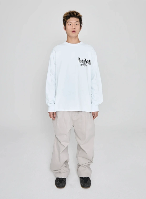 Лонгслив YESEYESEE A Logo L/S White