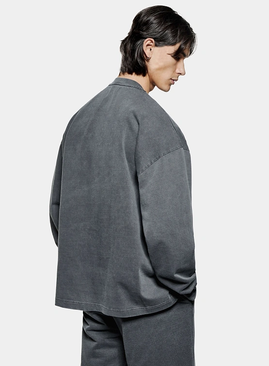 Лонгслив MKI MIYUKI ZOKU Uniform L/S Pigment Black