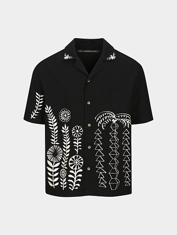 Рубашка Andersson Bell May Embroidery Open Black