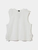 Женский топ UNDERCOVER Tank Top Tie Design White