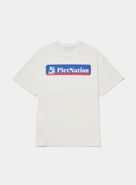 Футболка PIET Nation Bone White