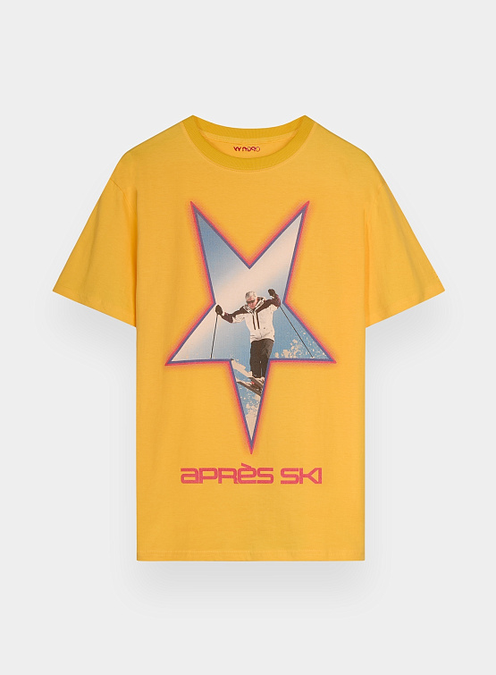 Футболка OPEN YY Star T-Shirt Yellow