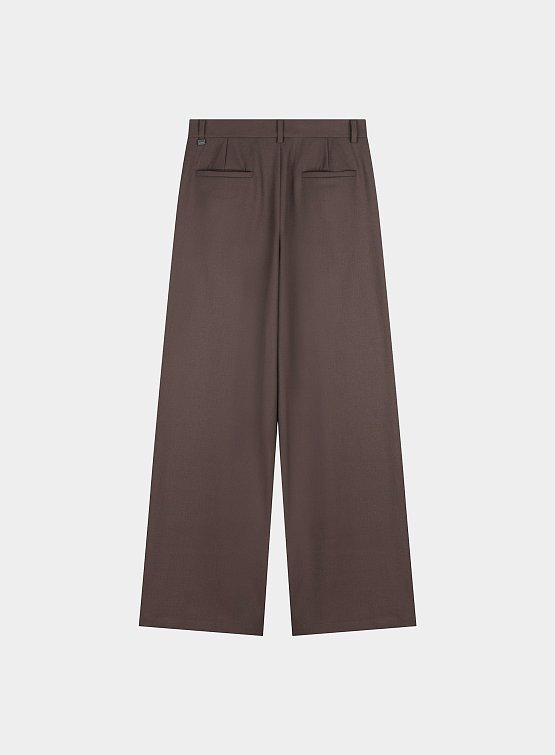 Брюки System Two Tuck Wide Brown